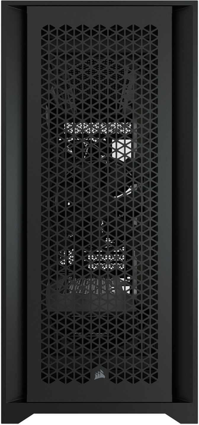 Torre E-ATX Corsair 5000D Airflow Negro Cristal Templado image number 1