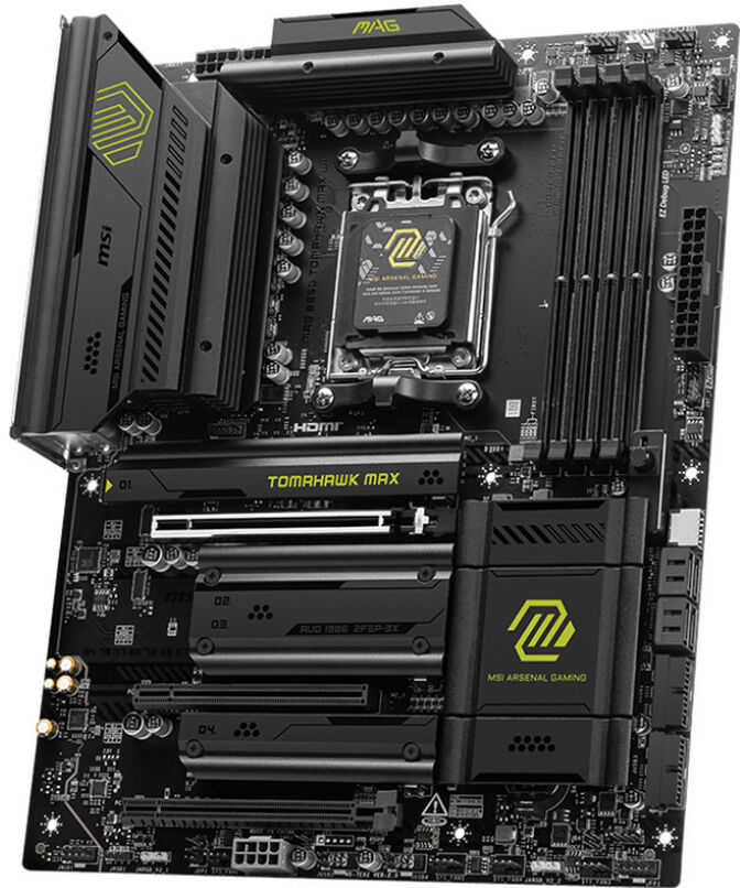 Placa Base MSI MAG B850 TOMAHAWK MAX WIFI image number 2