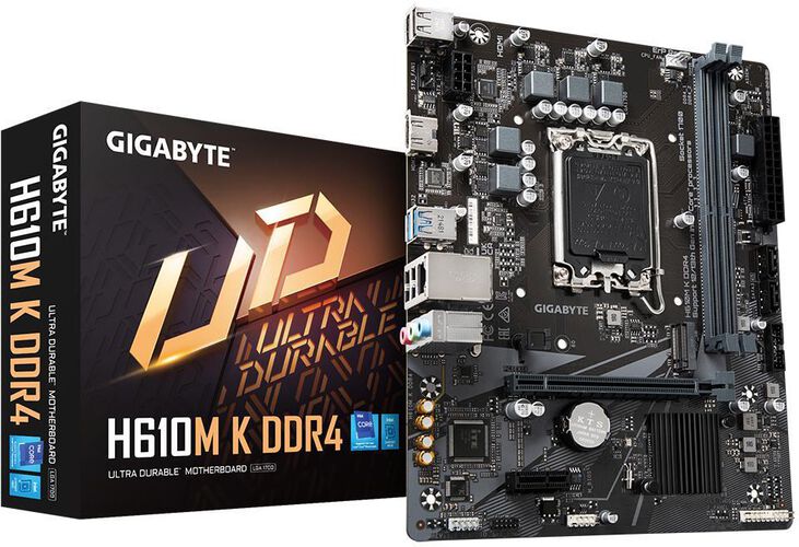 Placa Base Gigabyte H610M K DDR4 image number 0