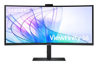 Monitor Curvo Samsung ViewFinity S6 34" S65VC VA UWQHD 100Hz USB-C (PD90W) KVM Webcam