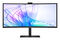 Monitor Curvo Samsung ViewFinity S6 34" S65VC VA UWQHD 100Hz USB-C (PD90W) KVM Webcam