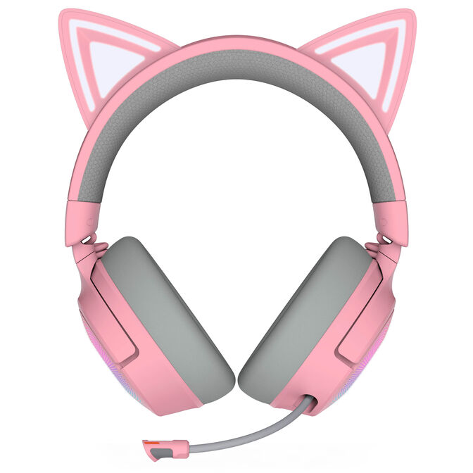 Auriculares Razer Kraken Kitty V3 Pro Wireless/Bluetooth Quartz image number 3