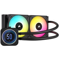 Refrigeración Líquida CPU Corsair iCUE H100i Elite XT LCD Display 240mm Negro