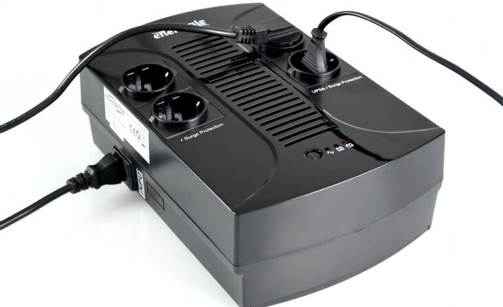UPS Gembird EG-UPS-001 650VA Schuko Negro image number 1