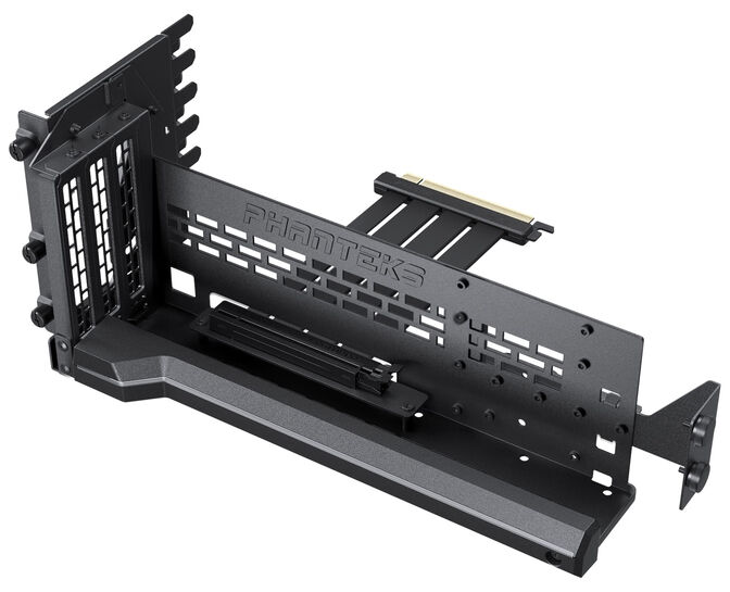 Vertical GPU Bracket Phanteks PCIe Gen4 , DRGB, PCIe 4.0 x 16 Riser Cable, 22cm Negro image number 1