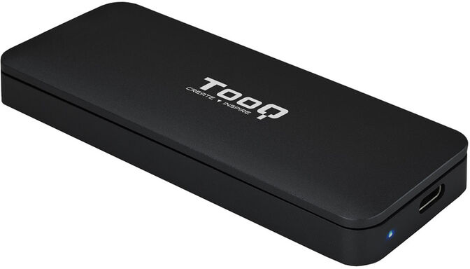 Caja Externa SSD Tooq M.2 NVME - USB 3.1 Gen 2 Negro image number 0