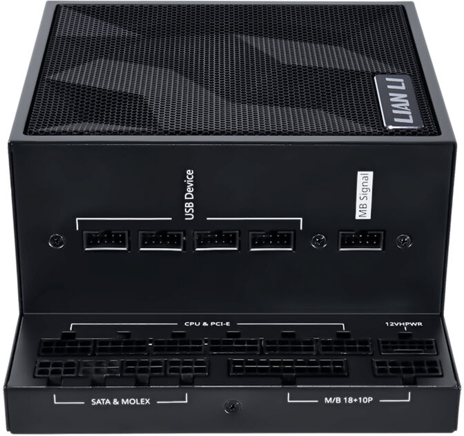 Fuente Modular Lian Li Edge 1300W 80+ Platinum Negra image number 3