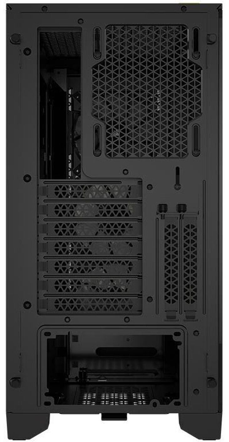 Torre ATX Corsair iCUE 4000D Airflow Negro Cristal Templado image number 9