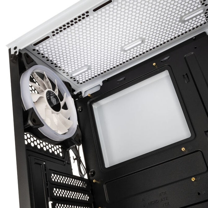 Caja ATX Kolink Observatory HF Mesh ARGB Blanco image number 6