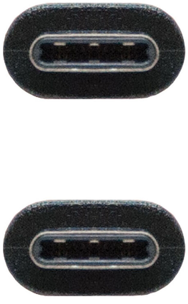 Cable USB 2.0 3A Nanocable USB-C M/M 1 M Negro image number 2