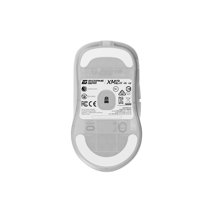 Ratón Gaming Endgame Gear XM2w 4k V2 Wireless - White Frost image number 5