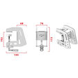Soporte de Mesa VIRPIL Controls Desk Mount Mini image number null