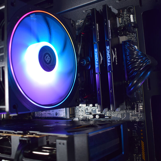 Ordenador AURA Gamer-PC Ryzen 5 7500F 16GB DDR5 1TB RTX 5060 WiFi W11 image number 6