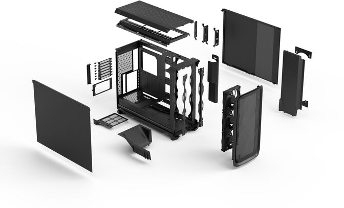 Torre E-ATX Fractal Design Meshify 3 XL Negra Solid image number 5