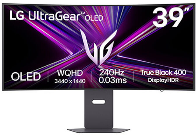 Monitor Curvo Gaming LG UltrGear 39" 39GX900SA OLED WQHD 240Hz 0.03ms G-Sync Compatible Smart webOS image number 0