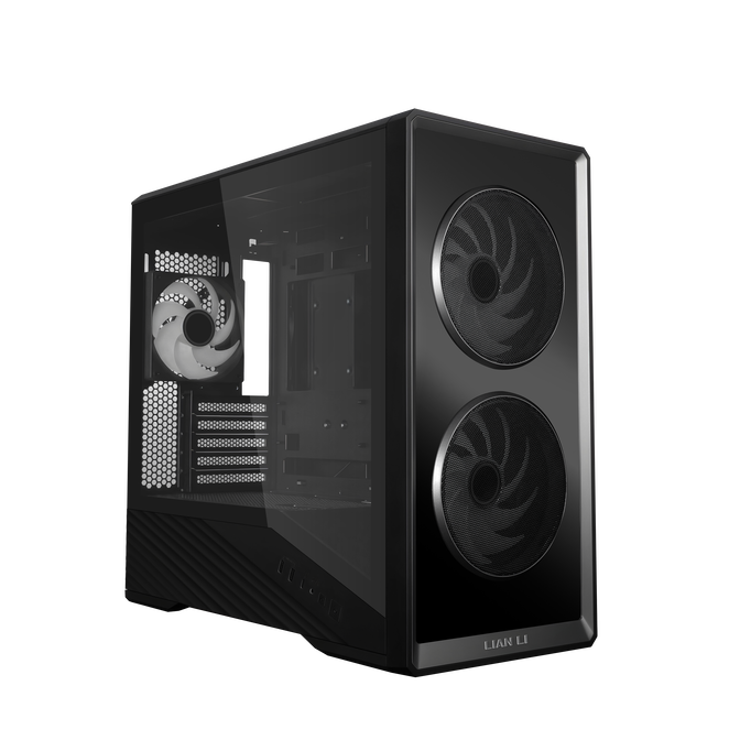 Caja Micro-ATX Lian Li Vector V150 Mini Infinity Negra Vidrio Templado image number 6