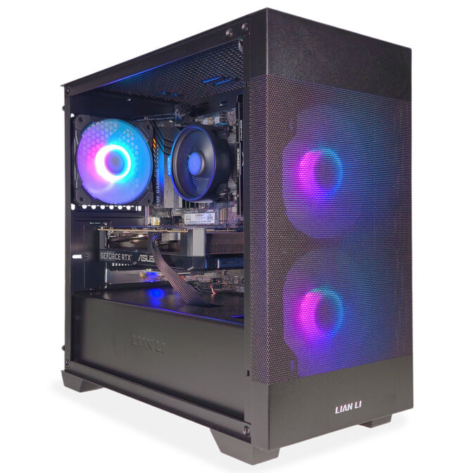 Ordenador AURA Gamer-PC Powered by ASUS Ryzen 5 7500F 32GB DDR5 1TB RTX 5060 Ti 16GB WiFi W11 image number 1