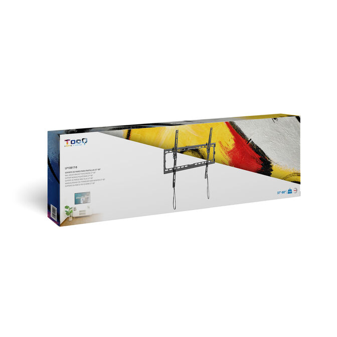 Soporte de Pared Tooq Tilt 37" a 80" Max. 45Kg Negro image number 8
