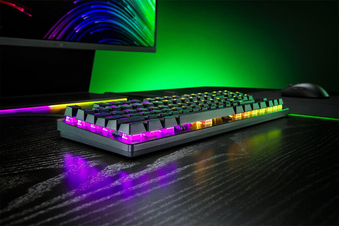 Teclado Razer Huntsman V3 X RGB Purple Switch (ES) image number 3