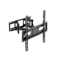 Soporte de Pared Tooq Inclinable 6 Pivotes 32" a 70" Máx. 40kg Negro