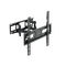 Soporte de Pared Tooq Inclinable 6 Pivotes 32" a 70" Máx. 40kg Negro