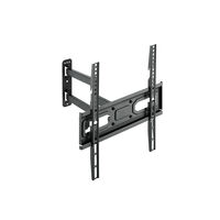 Soporte de Pared Tooq Inclinable 3 Pivotes 32" a 55" Máx. 35kg Negro Soporte de Pared Tooq Inclinable 3 Pivotes 32" a 55" Máx. 35kg Negro