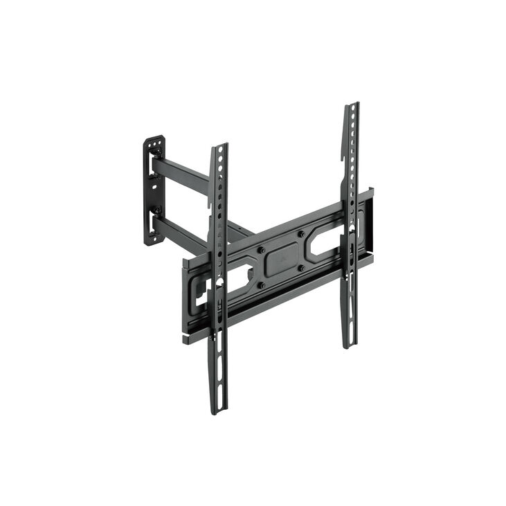 Soporte de Pared Tooq Inclinable 3 Pivotes 32" a 55" Máx. 35kg Negro image number 0