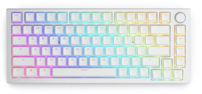 Juego de 145 Teclas Glorious PBT Aura V2, Blanco (US ANSI) image number 1