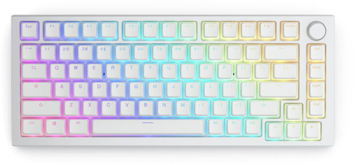 Juego de 145 Teclas Glorious PBT Aura V2, Blanco (US ANSI) image number 1