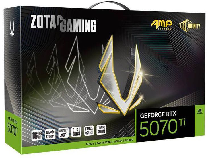 Tarjeta Gráfica ZOTAC GeForce® RTX 5070 Ti AMP Extreme INFINITY 16GB GDDR7 DLSS4 image number 6