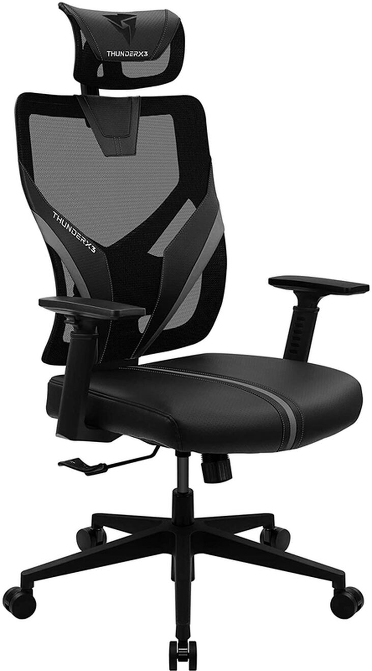 Silla Gaming Ergonomica ThunderX3 YAMA 1 - Negro/Negro image number 2
