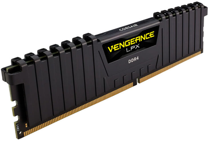 Corsair Kit 16GB (2 x 8GB) DDR4 3200MHz Vengeance LPX Black CL16 image number 1