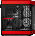 Caja ATX Hyte Y60 Vidrio Templado Negro/Rojo image number null