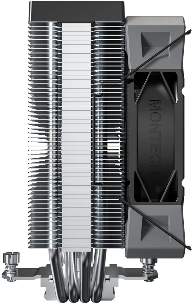 Cooler CPU Montech NX400 120mm Negro image number 2