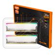 V-Color Kit 32GB (2 x 16GB) DDR5 6000MHz Manta Xsky RGB EXPO Blanco CL30 (SOLO COMPATIBLE CON RYZEN) image number null