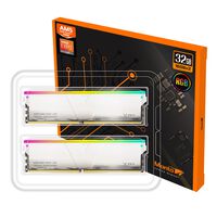 V-Color Kit 32GB (2 x 16GB) DDR5 6000MHz Manta Xsky RGB EXPO Blanco CL30 (SOLO COMPATIBLE CON RYZEN)