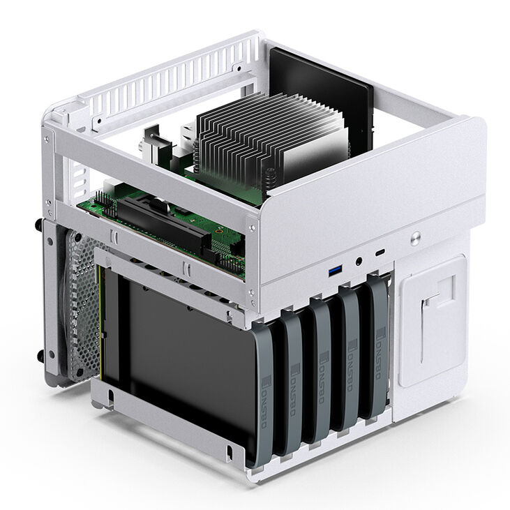 Caja Mini-ITX Jonsbo N2 Blanco image number 22