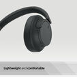 Auriculares Inal&aacute;mbricos Sony WH-CH720 Bluetooth ANC Negros image number null