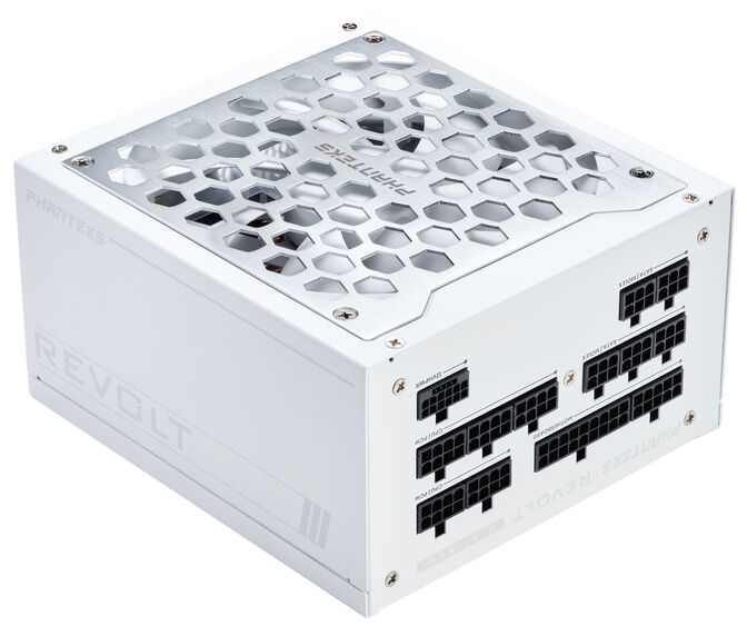Fuente Modular Phanteks Revolt ATX 3.0 PCIe 5.0 1000W Platinum Branca (Sin Cables Inclu&iacute;dos) image number 1