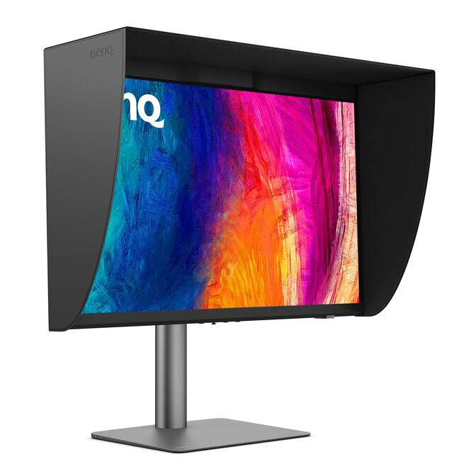 Monitor BenQ Creative Pro 27" PD2770U 4K UHD 60Hz HDR400 IPS USB-C HDMI DisplayPort KVM Flicker-Free Low Blue Light image number 2