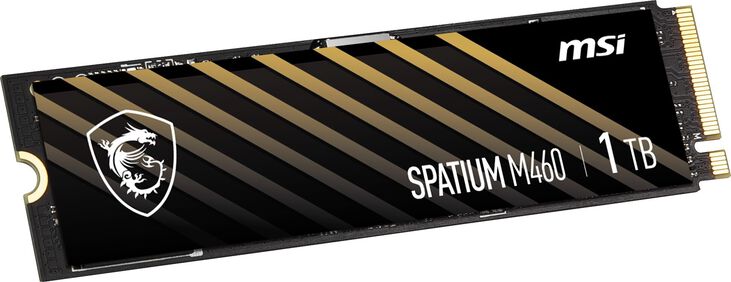 SSD MSI SPATIUM M460 1TB Gen4 M.2 NVMe (5000/4500MB/s) image number 2