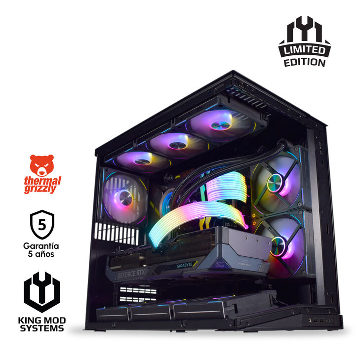 Ordenador King Mod Limited-PC Intel i9 14900KF 32GB DDR5 2TB RTX 5080 WiFi W11 image number 0