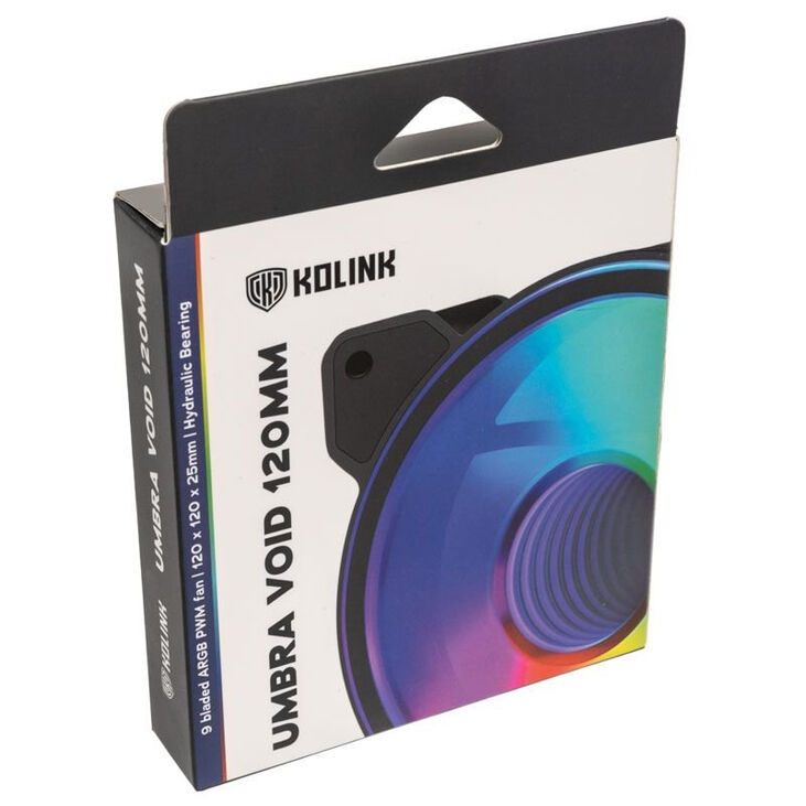 Ventilador Kolink Umbra Void Pro ARGB LED PWM - 120mm image number 7