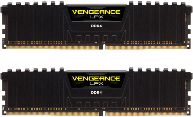 Corsair Kit 16GB (2 x 8GB) DDR4 3200MHz Vengeance LPX Black CL16 image number 0
