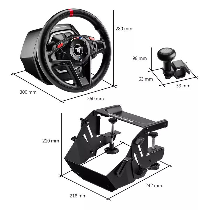 Volante + Pedais Thrustmaster T128 SimTask Pack PS5 / PS4 / PC image number 6