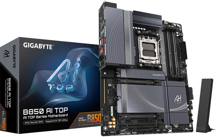 Placa Base Gigabyte B850 AI TOP image number 0