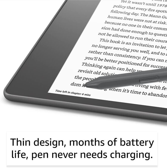 Lector de eBooks Amazon Kindle Scribe (2022) 10.2" 16GB + L&aacute;piz Premium image number 6