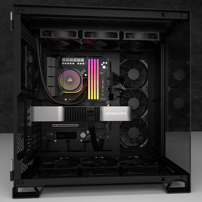 Ventilador Corsair RS120 PWM Negro 120mm image number 10