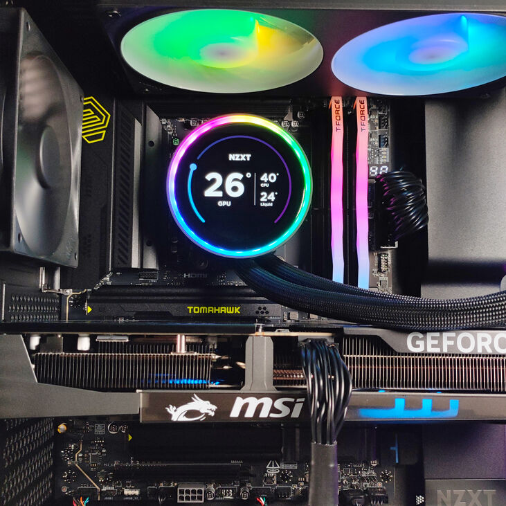 Ordenador King Mod Gamer-PC X NZXT Ryzen 7 9800X3D 32GB DDR5 2TB RTX 5070 Ti WiFi W11 image number 6