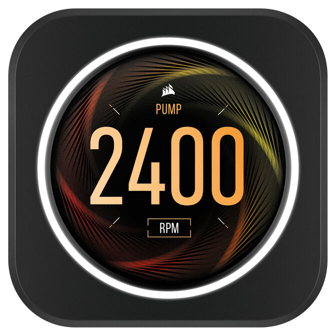 Upgrade Kit Refrigeraci&oacute;n L&iacute;quida CPU Corsair Display LCD iCUE ELITE Negro image number 5